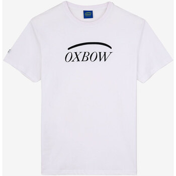Vêtements Homme T-shirts manches courtes Oxbow Tee shirt manches courtes P0TALAI Blanc