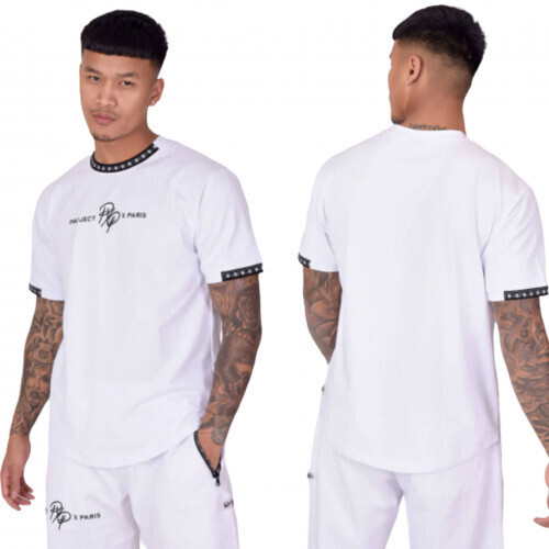 Vêtements Homme Débardeurs / T-shirts sans manche Project X Paris Tee shirt homme  blanc 2210218 - S Blanc