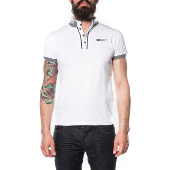 Vêtements Homme Polos manches courtes Deeluxe Tee Shirt Daily - Natural - S Blanc