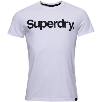 Vêtements Homme T-shirts manches courtes Superdry Short-sleeved t-shirts Blanc