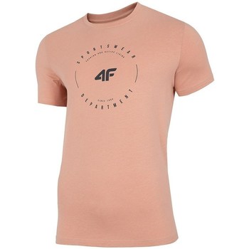 Vêtements Homme T-shirts manches courtes 4F TSM029 Rose