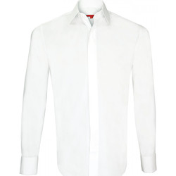 Vêtements Homme Chemises manches longues Andrew Mc Allister chemise premium basic-mousq blanc Blanc