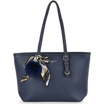 Sacs Femme Bibliothèques / Etagères Miniprix sac porté épaule Grained GRAINED 061-000F2531 Bleu