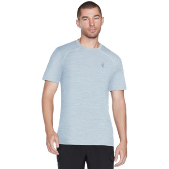 Vêtements Homme T-shirts manches courtes Skechers On the Road Tee Bleu