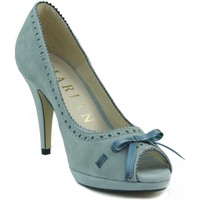 Chaussures Femme Escarpins Marian chaussure confortable talon nubuck Bleu
