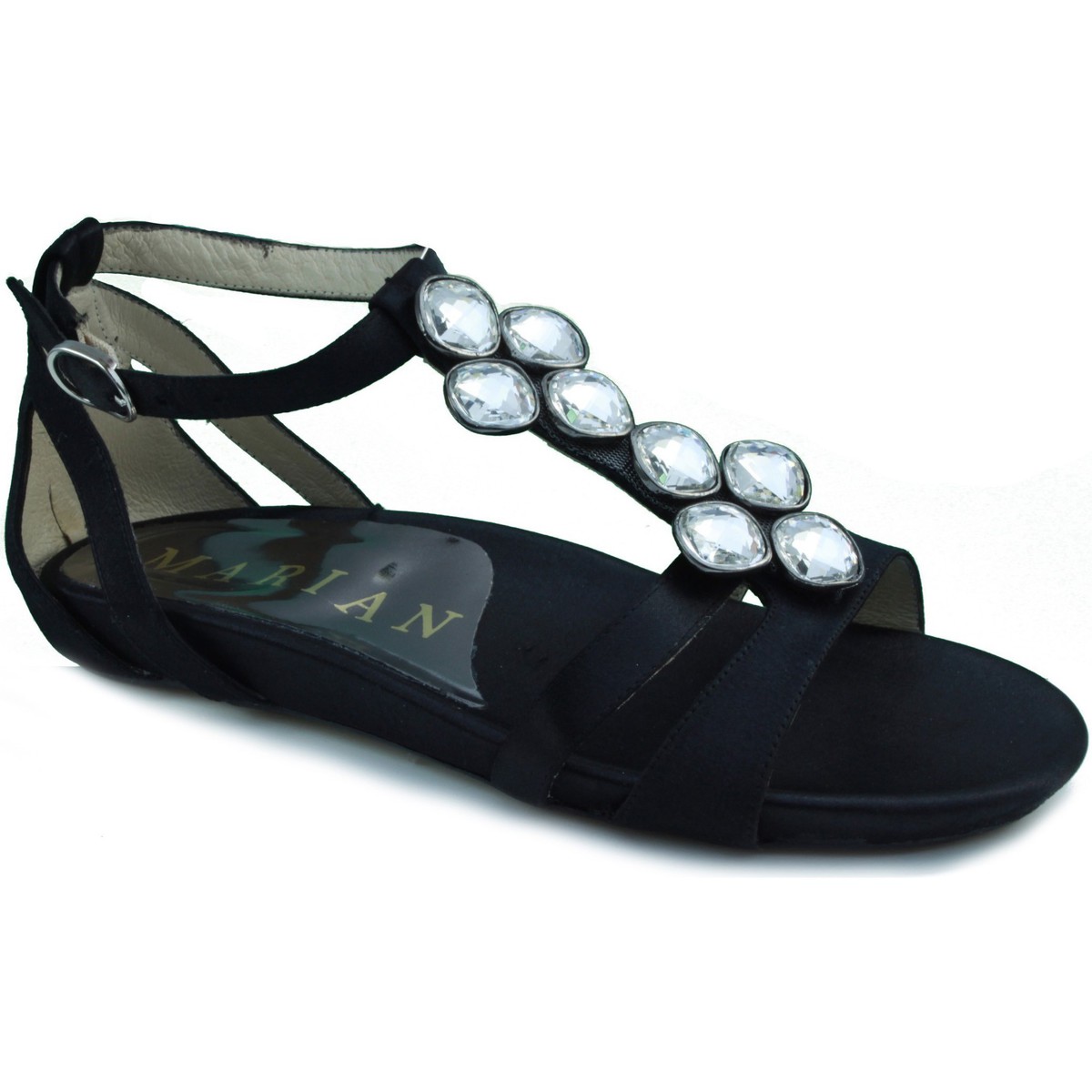 Chaussures Femme Sandales et Nu-pieds Marian robe sandale Noir