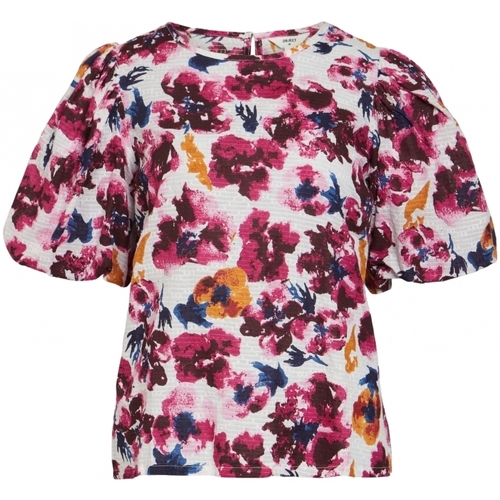 Vêtements Femme Tops / Blouses Object Annie Top - Begonia Pink Rose