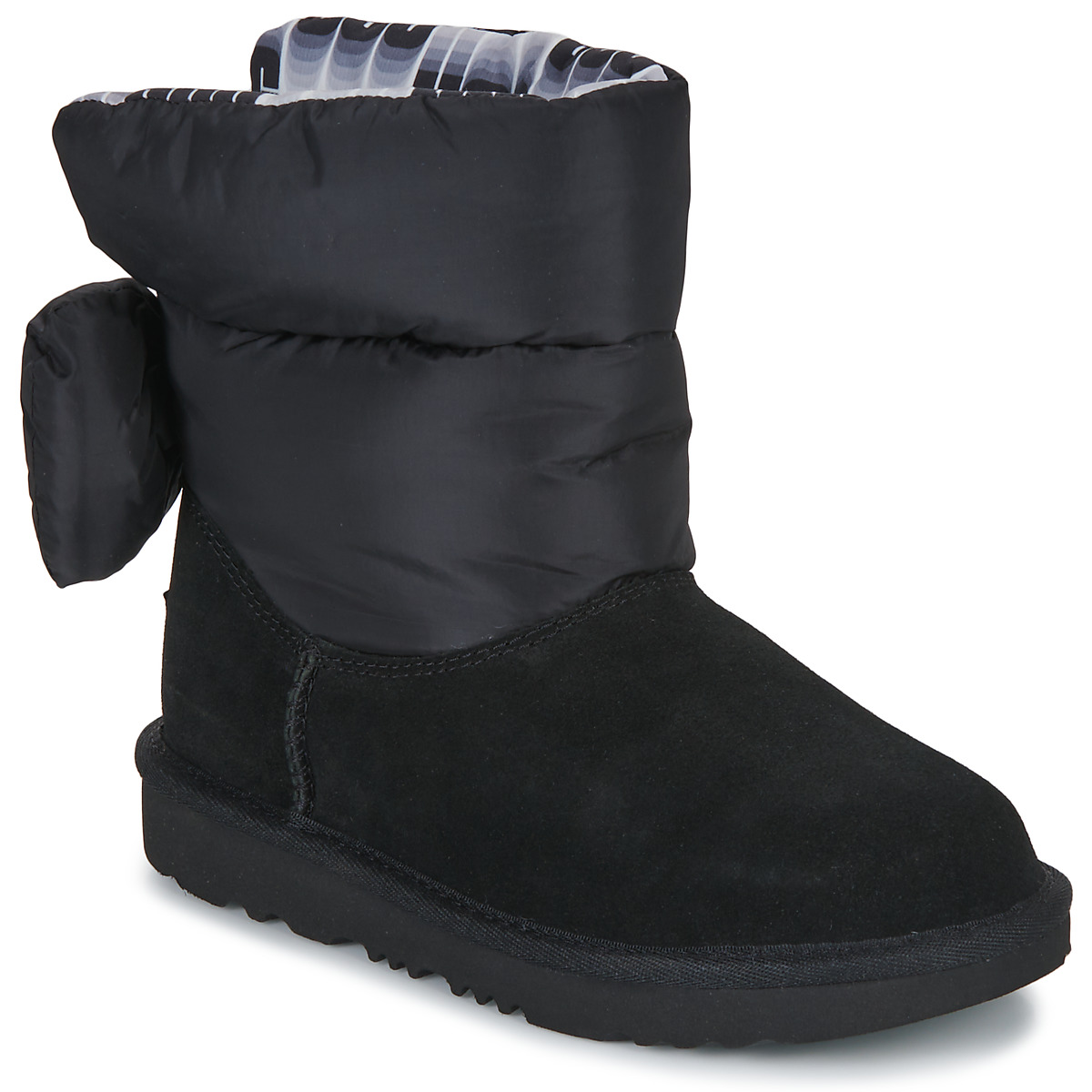 Chaussures Fille Bottes de neige UGG 36-41 BAILEY BOW MAXI Noir