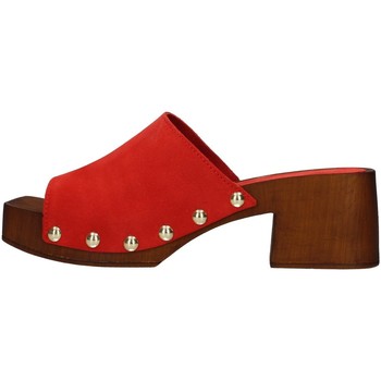 Chaussures Femme Mules Pregunta ME58481 Rouge