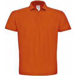Vêtements Homme Polos manches courtes B And C PUI10 Orange