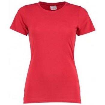 Vêtements Femme T-shirts manches courtes Kustom Kit Superwash Rouge