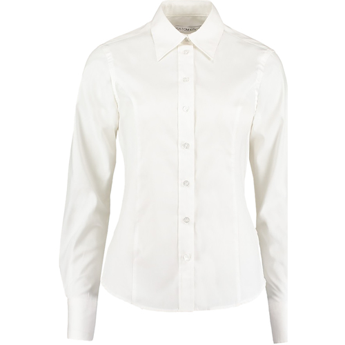 Vêtements Femme Chemises / Chemisiers Kustom Kit KK702 Blanc