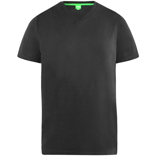 Vêtements Homme T-shirts manches longues Duke Signature-1 Noir