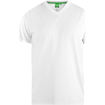 Vêtements Homme T-shirts manches longues Duke Signature-1 Blanc