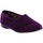 Chaussures Femme Chaussons Gbs Audrey Velcro Violet