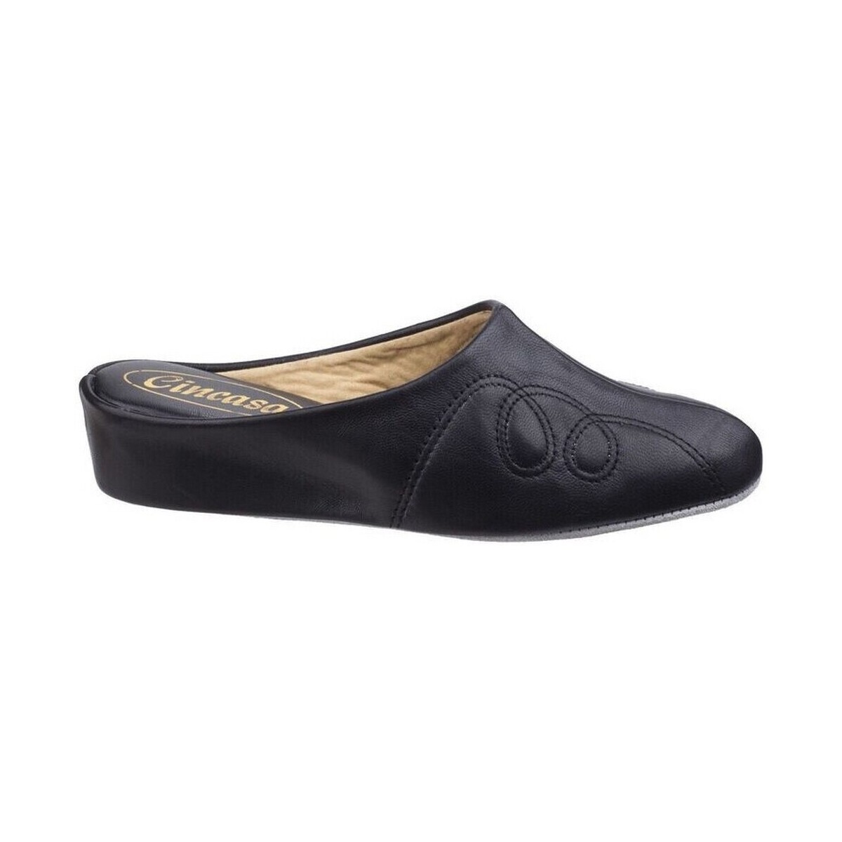 Chaussures Femme Chaussons Cincasa Menorca MAHON SLIPPER Noir