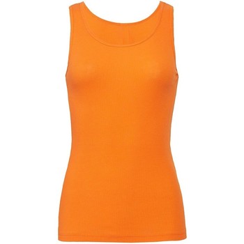 Vêtements Femme Débardeurs / T-shirts sans manche Bella + Canvas Rib Orange