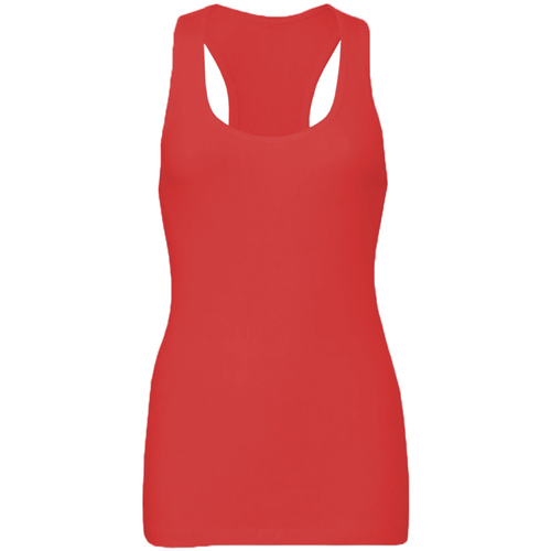 Vêtements Femme Débardeurs / T-shirts sans manche Marques à la une BE075 Rouge