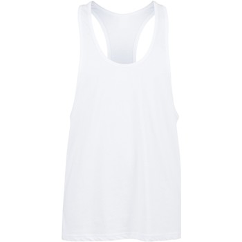 Vêtements Homme Débardeurs / T-shirts bonpoint sans manche Skinni Fit SF236 Blanc