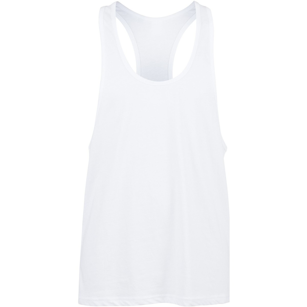Vêembroidered Homme Débardeurs / T-shirts sans manche Skinni Fit SF236 Blanc