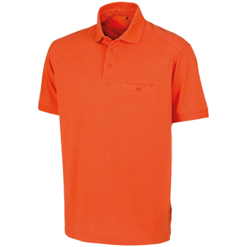 Vêtements Homme Polos manches courtes Result Apex Orange