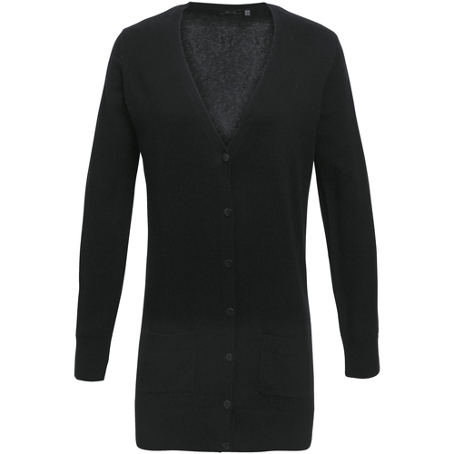 Vêtements Femme Gilets / Cardigans Premier PR698 Noir