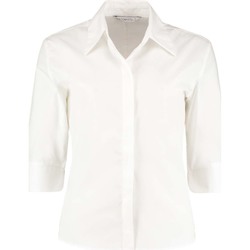 Vêtements Femme Chemises / Chemisiers Kustom Kit KK715 Blanc