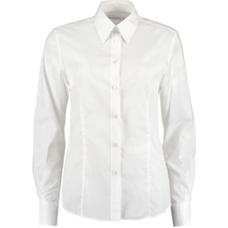 Vêtements Femme Chemises / Chemisiers Kustom Kit KK729 Blanc