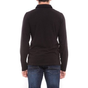 Longsleeve polo with regular fit