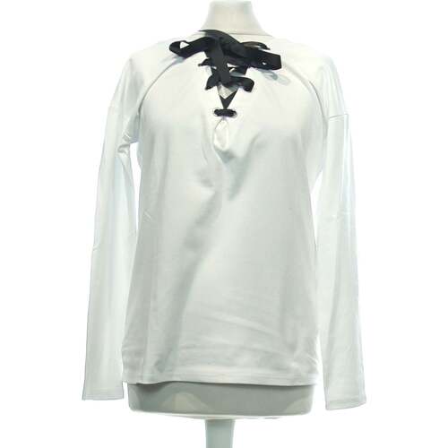 Vêtements Femme T-shirts & Polos Pimkie top manches longues  36 - T1 - S Blanc Blanc