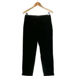 Vêtements Femme Pantalons Camaieu Pantalon Droit Femme  38 - T2 - M Noir