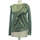 Vêtements Femme T-shirts & Polos Morgan top manches longues  34 - T0 - XS Vert Vert