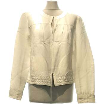 Vêtements Femme Vestes Bonobo veste mi-saison  40 - T3 - L Blanc Blanc