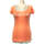 Vêtements Femme T-shirts & Polos H&M top manches courtes  36 - T1 - S Rose Rose