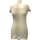 Vêtements Femme T-shirts & Polos Pieces top manches courtes  34 - T0 - XS Gris Gris