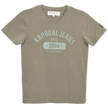 Vêtements Garçon Débardeurs / T-shirts sans manche Kaporal T-Shirt GarÃ§on Rudy Army Vert