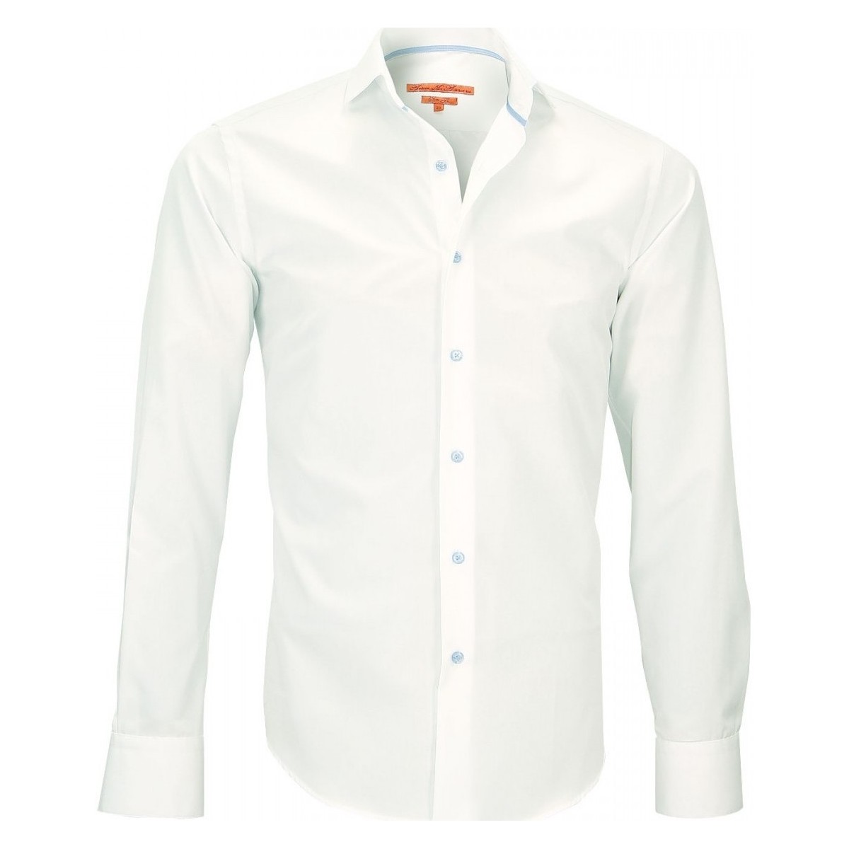 Vêtements Homme Référence produit JmksportShops chemise col italien harry blanc Blanc
