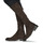 Chaussures Femme Bottes ville JB Martin AMOUR TOILE SUEDE STRETCH EBENE