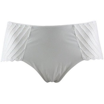 Sous-vêtements Femme Shorties & boxers Lou PARIS Shorty Femme Microfibre  LINE Blanc Blanc