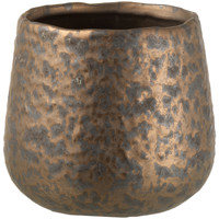 Maison & Déco Vases / caches pots d'intérieur Jolipa Cache-pot en céramique cuivrée 13 cm Marron