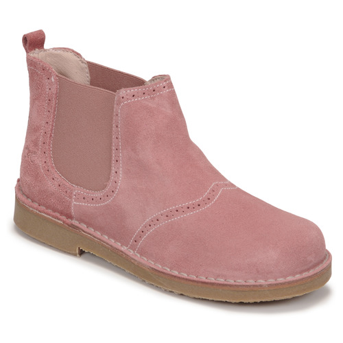 Chaussures Enfant Boots Citrouille et Compagnie MOUETTE Rose