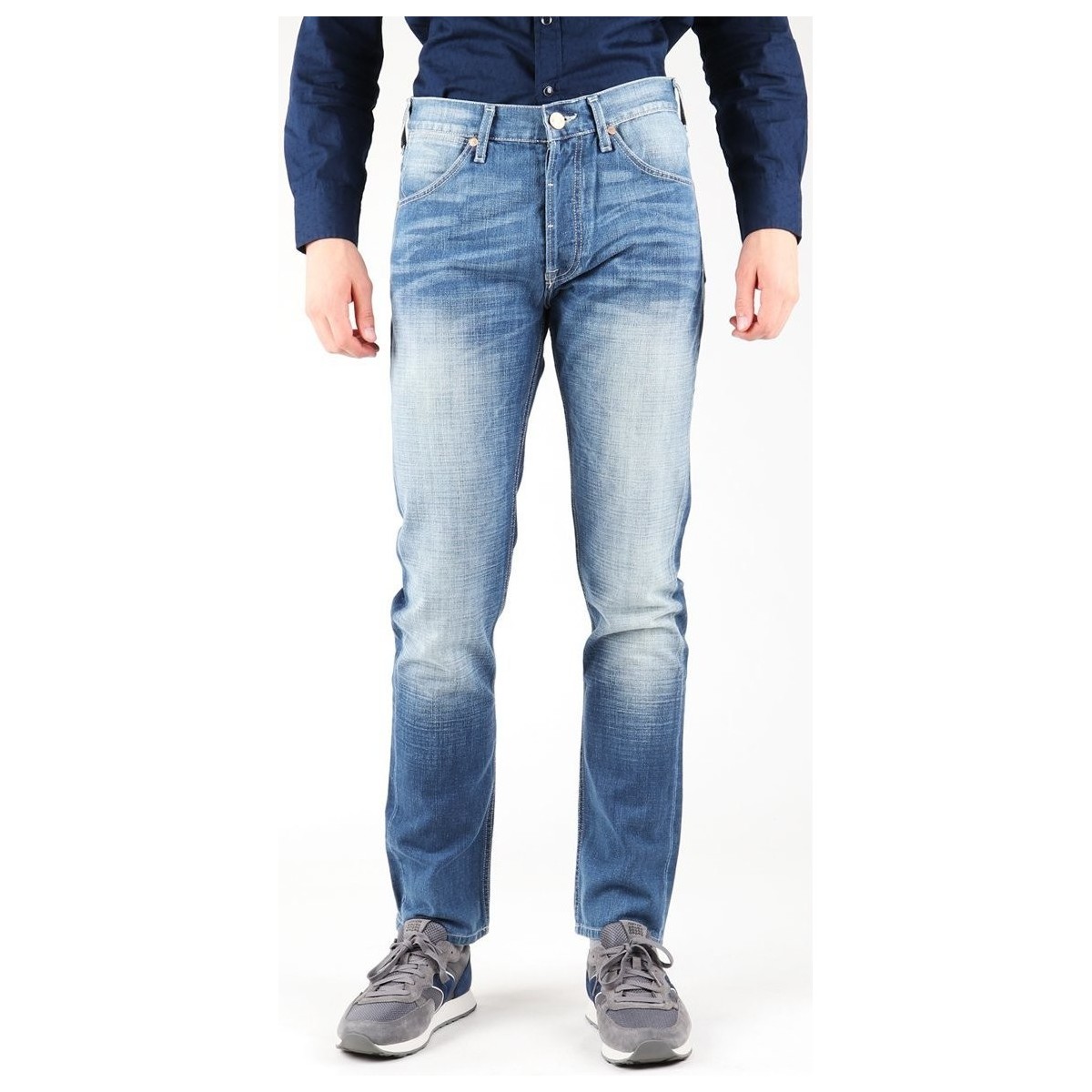 Vêtements Homme Jeans Velvet slim Wrangler Ben W11MVT27K Bleu