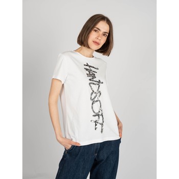 Vêtements Femme T-shirts manches courtes Patrizia Pepe 8J0913/A4V5 | Maglia Blanc
