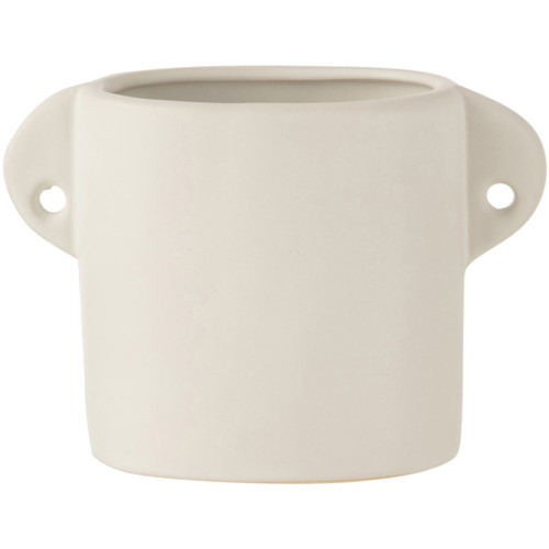 Jolipa Cache pot en céramique Blanche Blanc - Maison & Déco Vases / caches  pots d'intérieur 23,47 €