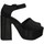 Chaussures Femme Pro 01 Ject JC CANDICE SATIN Noir