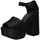 Chaussures Femme Pro 01 Ject JC CANDICE SATIN Noir
