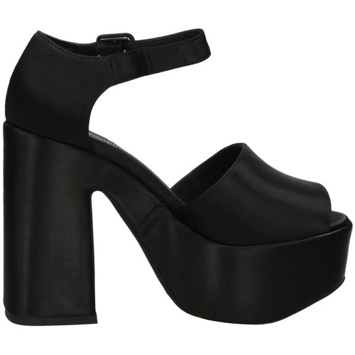 Chaussures Femme Calvin Klein Jea Jeffrey Campbell JC CANDICE SATIN Noir