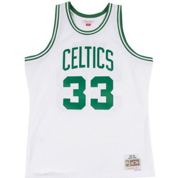 Vêtements T-shirts manches courtes Mitchell And Ness Maillot NBA Larry Bird Boston Multicolore