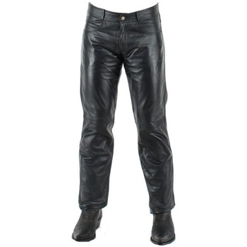 Vêtements Homme Pantalons Pallas Cuir Pantalon 501 en cuir Last Rebels ref 19777 noir Noir