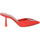 Chaussures Femme Sandales et Nu-pieds Steve Madden RED LUXE CITY SATIN Rouge